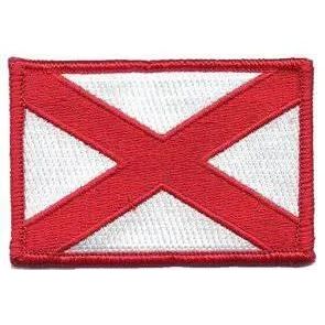BuckUp Tactical Morale Hook Patch Alabama Montgomery State Patch Velcro - BuckUp Tactical