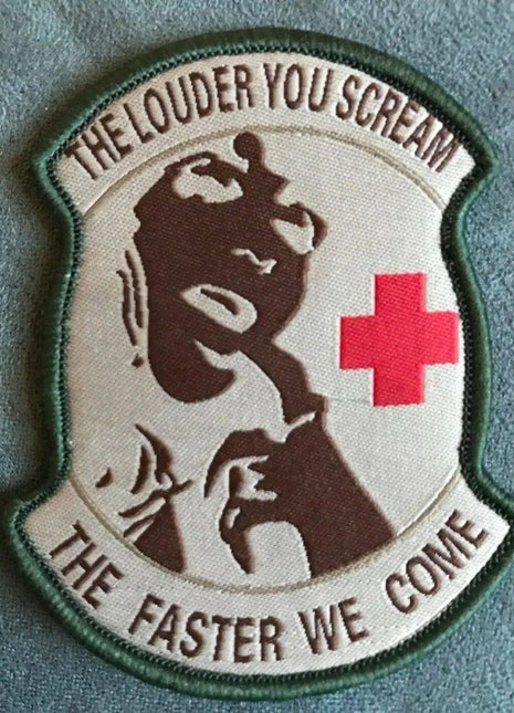 VELCRO® BRAND Hook Fastener Compatible Louder You Scream Faster Multitan Patches.