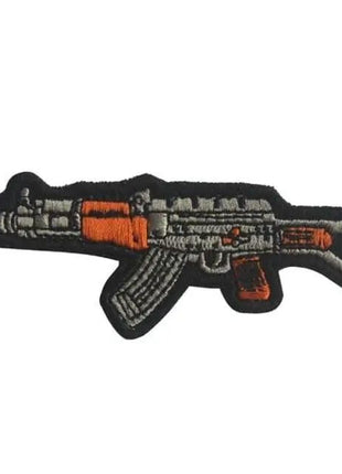 Rubber Tactical Gun Patch 3D PVC Combat Patches Hook Military Morale Armband Army Combat Badge Brassard  for Clothes Backpack.