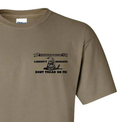 COYOTE CULPEPER T-SHIRT Liberty Or Death Dont Tread on Me S M L XL 2XL 3XL 4XL 5XL.