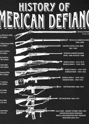 HISTORICAL RIFLE BLACK T-SHIRT S M L XL 2XL 3XL 4XL 5XL.