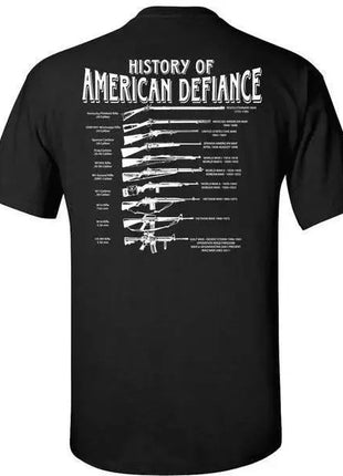 HISTORICAL RIFLE BLACK T-SHIRT S M L XL 2XL 3XL 4XL 5XL.