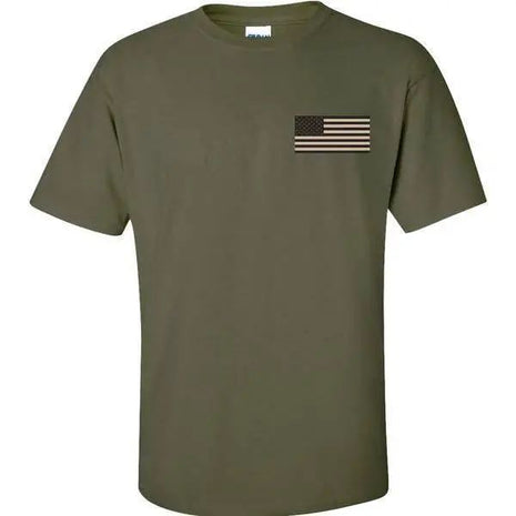 IWO JIMA MIL-GREEN T-SHiRT S M L XL 2XL 3XL 4XL 5XL.