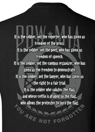 POW TRIBUTE SHIRT S M L XL 2XL 3XL 4XL 5XL.