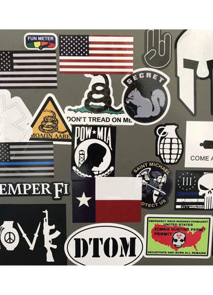 patches and decals at wholesale prices 1$ Dollar Decals Limited Time - 20+ Designs - You Choose - dont tread on me Always Free Shipping.