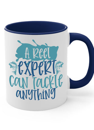 a reel expert can tackle anything 226#- fishing-Mug / Coffee Cup