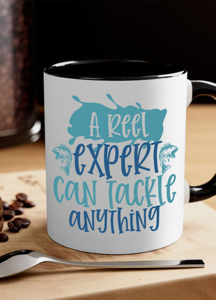 a reel expert can tackle anything 226#- fishing-Mug / Coffee Cup