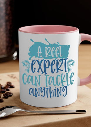 a reel expert can tackle anything 226#- fishing-Mug / Coffee Cup
