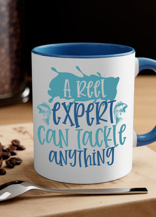 a reel expert can tackle anything 226#- fishing-Mug / Coffee Cup