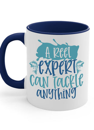 a reel expert can tackle anything 226#- fishing-Mug / Coffee Cup