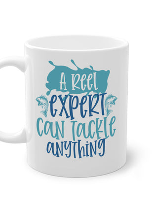a reel expert can tackle anything 226#- fishing-Mug / Coffee Cup