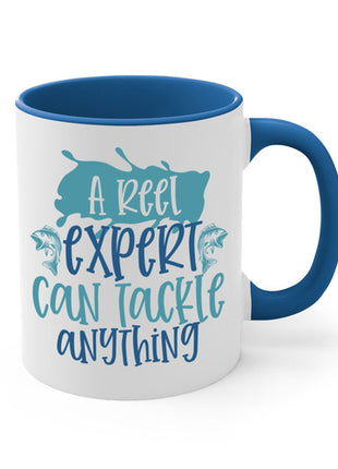 a reel expert can tackle anything 226#- fishing-Mug / Coffee Cup