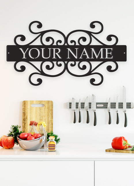 Family Name - Metal Wall Art/Decor