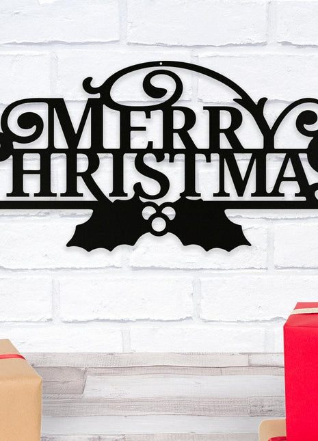 Merry Christmas - Metal Wall Art/Decor