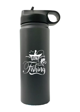 Gone Fishing 20oz Sport Bottle