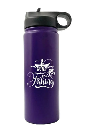 Gone Fishing 20oz Sport Bottle