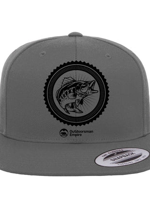 Fishing Vintage Flat Bill Cap