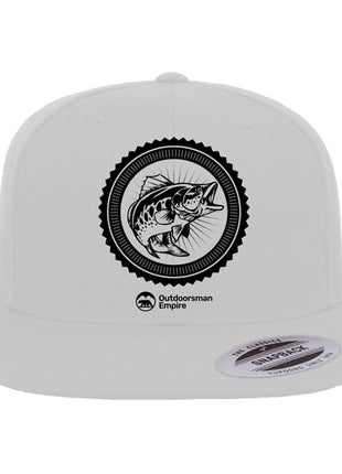 Fishing Vintage Flat Bill Cap