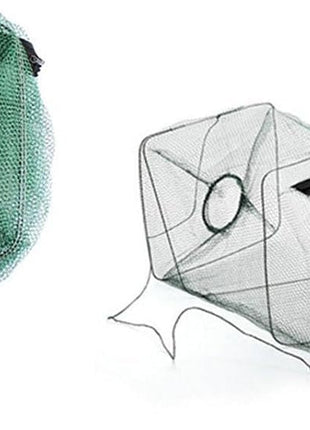 Foldable Fishing Net Trap and Fish Minnow Trap