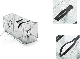 Foldable Fishing Net Trap and Fish Minnow Trap