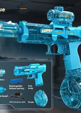 LED Lights Electric Water Guns Children Simulated Shooting Recoil