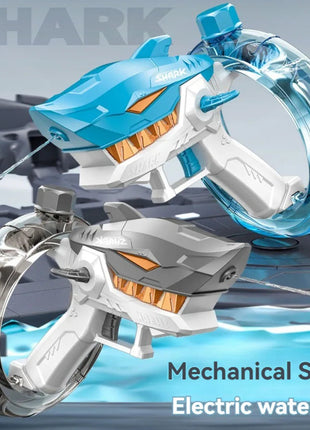 New Shark Electric Water Gun Toys Fully Automatic Continuous Fire