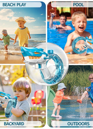 New Shark Electric Water Gun Toys Fully Automatic Continuous Fire