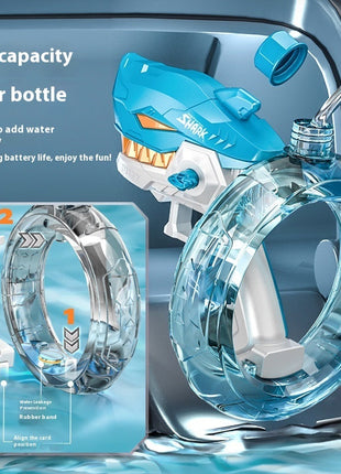 New Shark Electric Water Gun Toys Fully Automatic Continuous Fire