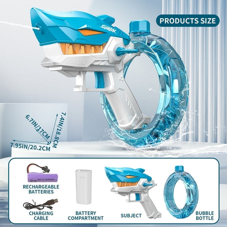 New Shark Electric Water Gun Toys Fully Automatic Continuous Fire