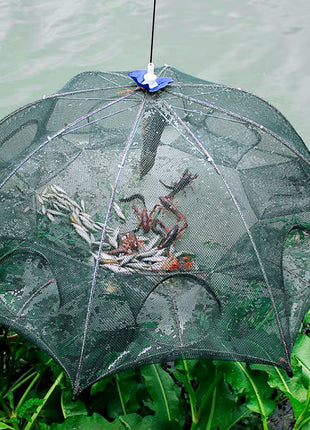 Foldable Fishing Bait Net Trap Crab Net Shrimp Fish Cast Dip Cage