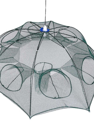 Foldable Fishing Bait Net Trap Crab Net Shrimp Fish Cast Dip Cage