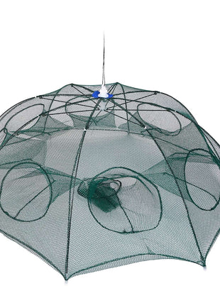 Foldable Fishing Bait Net Trap Crab Net Shrimp Fish Cast Dip Cage