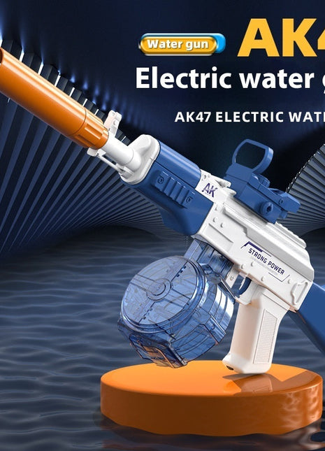 AK47 Electric Water Guns Fully Automatic Shooting Game Beach