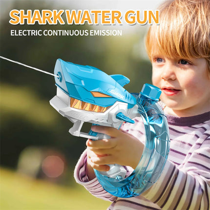 New Shark Electric Water Gun Toys Fully Automatic Continuous Fire