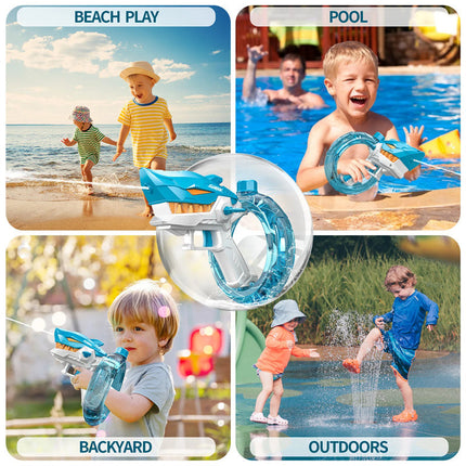 New Shark Electric Water Gun Toys Fully Automatic Continuous Fire