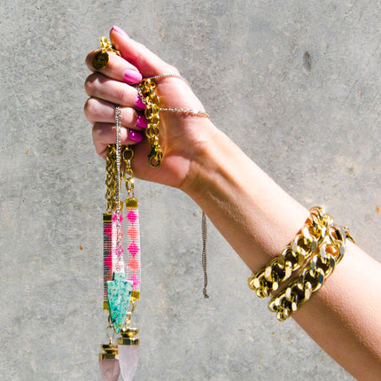 Chunky Chain Bracelet - Gold / Silver