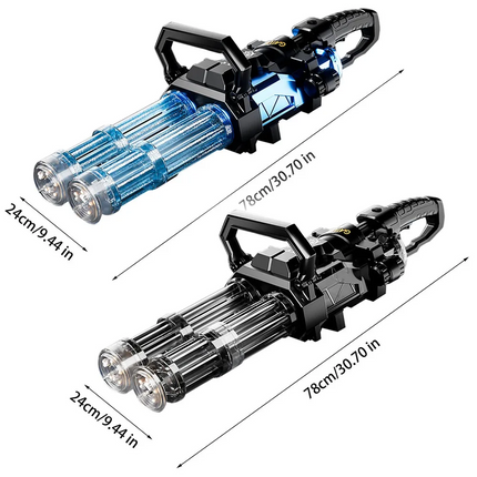 Electric Double Barrel Gatling Automatic Water Gun Toy