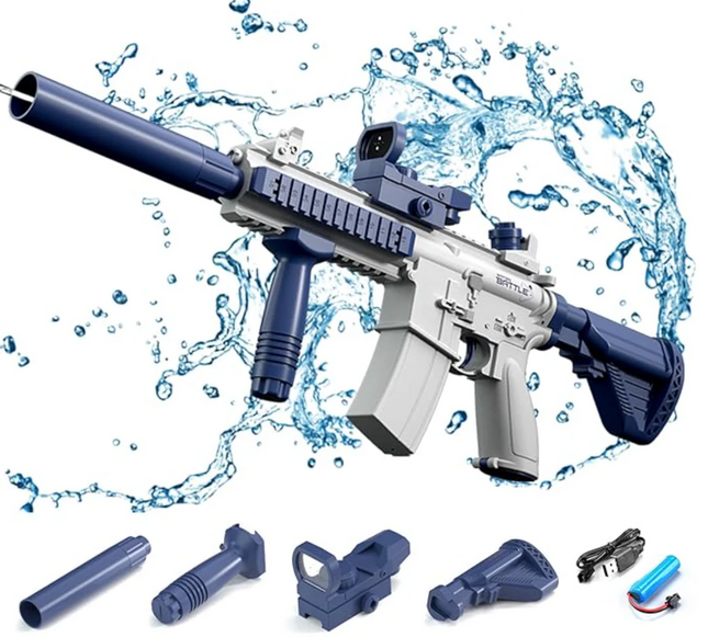 M416 Automatic Water Gun Electric Pistol Shooting Toy