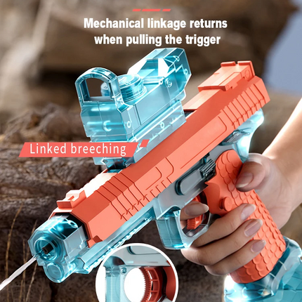 Electric Shooting Flashing Lights Battle Automatic Water Gun Toys