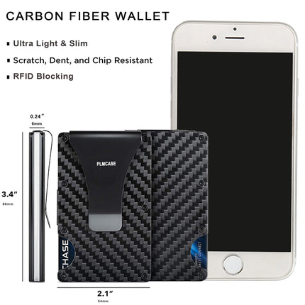 Metal Money Clip Wallet Slim RFID Card Holder for Men Women
