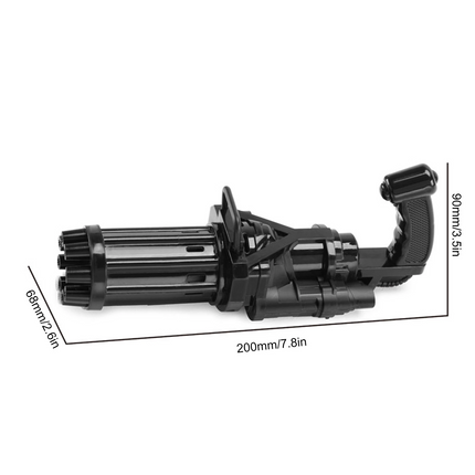 Summer Soap Water Bubble Machine Gatling Bubble Gun Toys