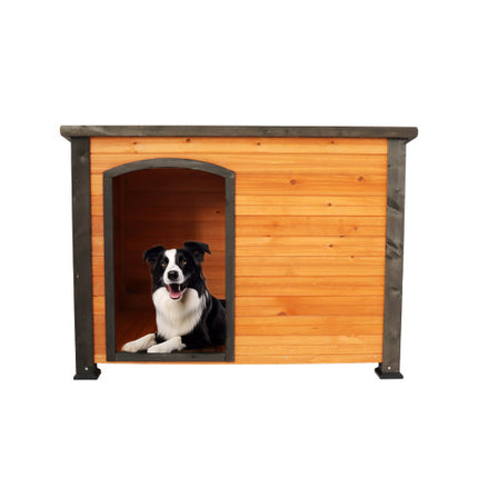 45"Dog House Outdoor and indoor wooden kennel