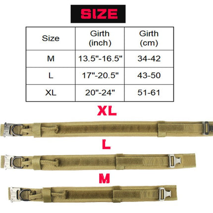 Fast Shipping Durable Military Tactical Dog Collar