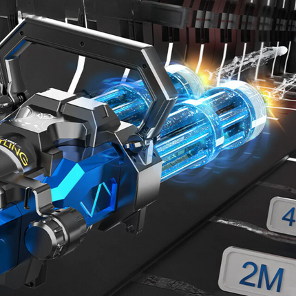 Electric Double Barrel Gatling Automatic Water Gun Toy
