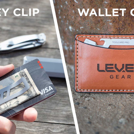 Toolcard Pro - 40 in 1 Credit Card Sized Multitool and Money Clip