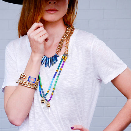 Chunky Chain Bracelet - Gold / Silver