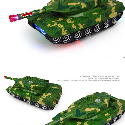 Electric Deformation Combat Tank Toys For Kids