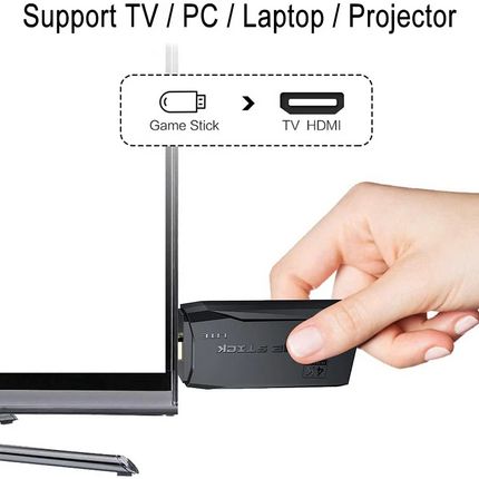 HD 2.4G Double Wireless Gamepad Video Game Console 10000 Games Stick