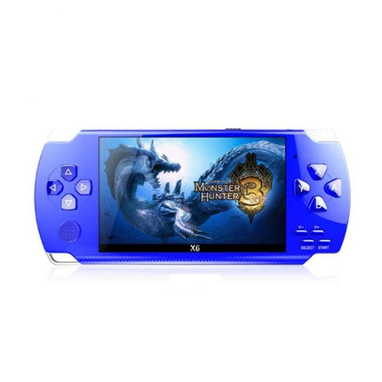 X6 4.0 Inch Handheld Video Game Console Dual Joystick Mini Portable