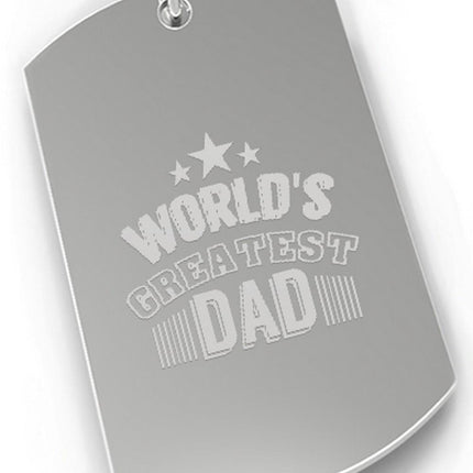 World's Greatest Dad Nickel Key Chain Unique Gifts